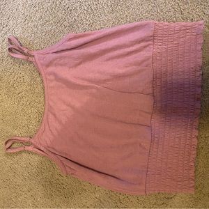 Pink small tank top
